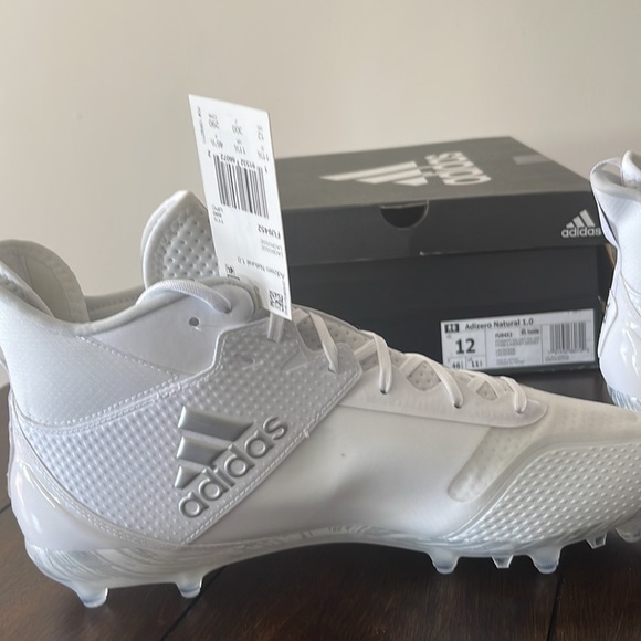 adidas Shoes Adidas Unisex Adizero Lacrosse Cleats Shoe Whitesilver